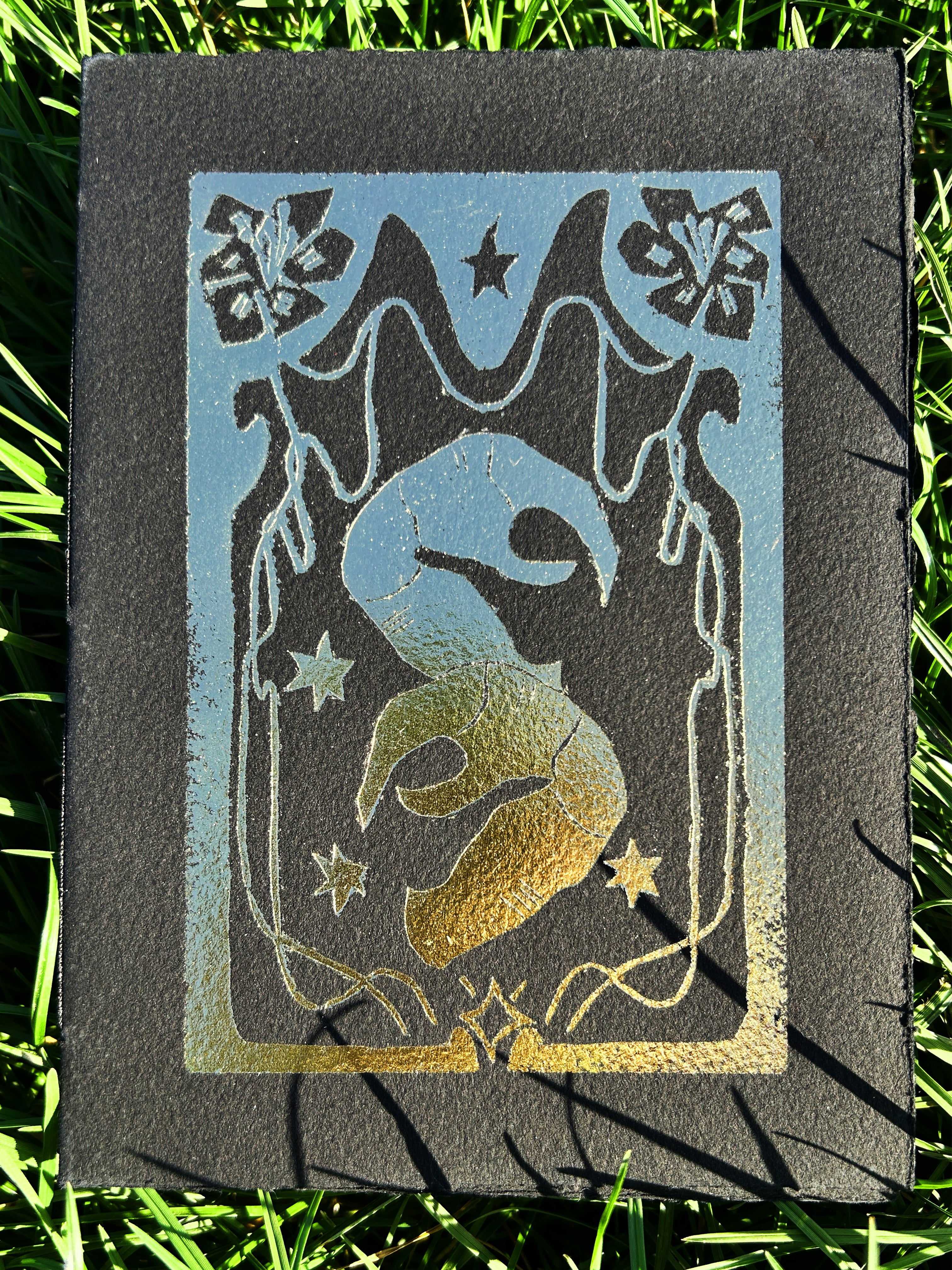 Carte de vœux - Gravure