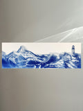 Le phare - Gravure