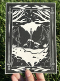 Linogravure épée - Gravure