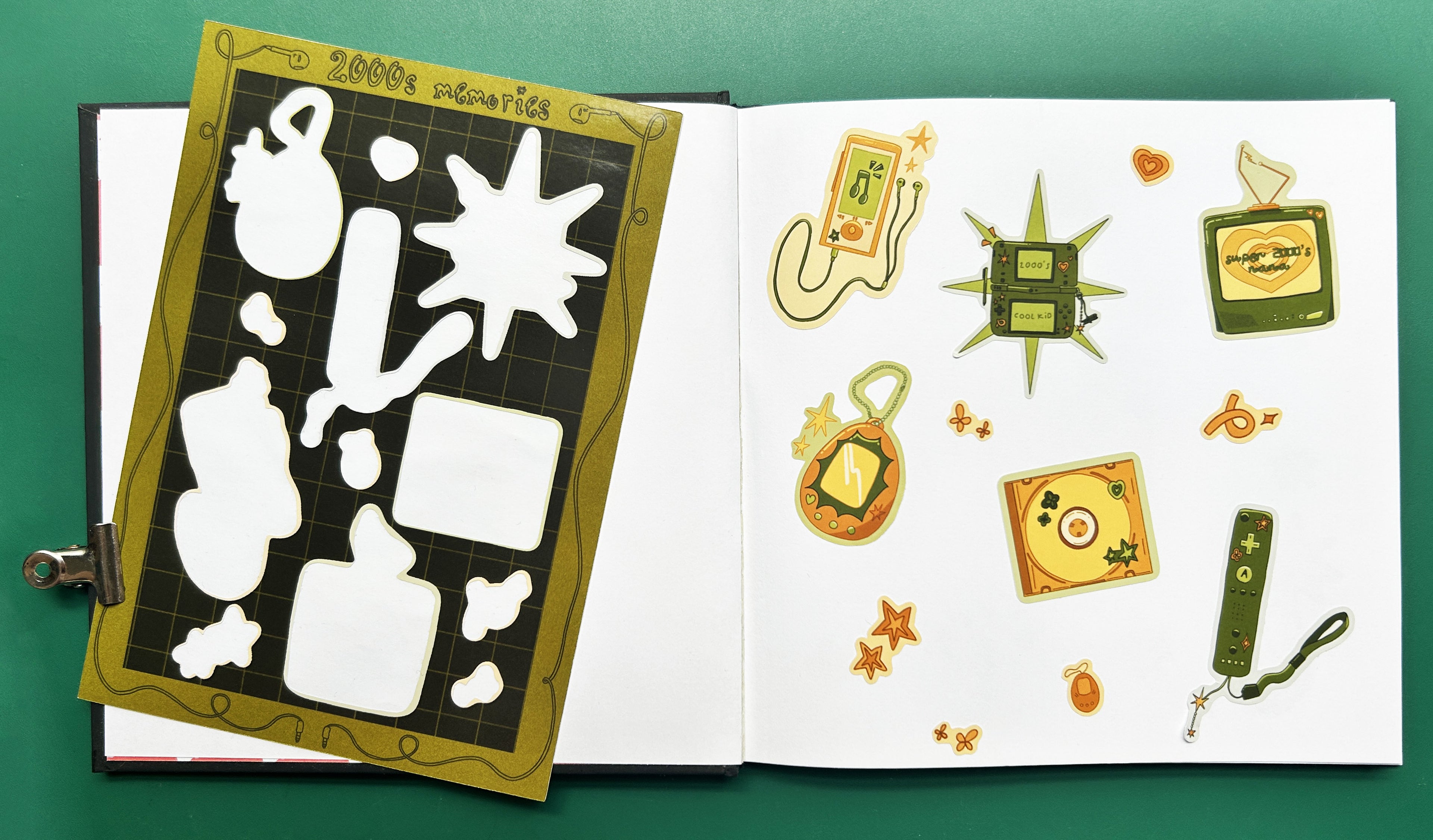 2000's electronics - Planche de stickers