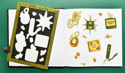 2000's electronics - Planche de stickers