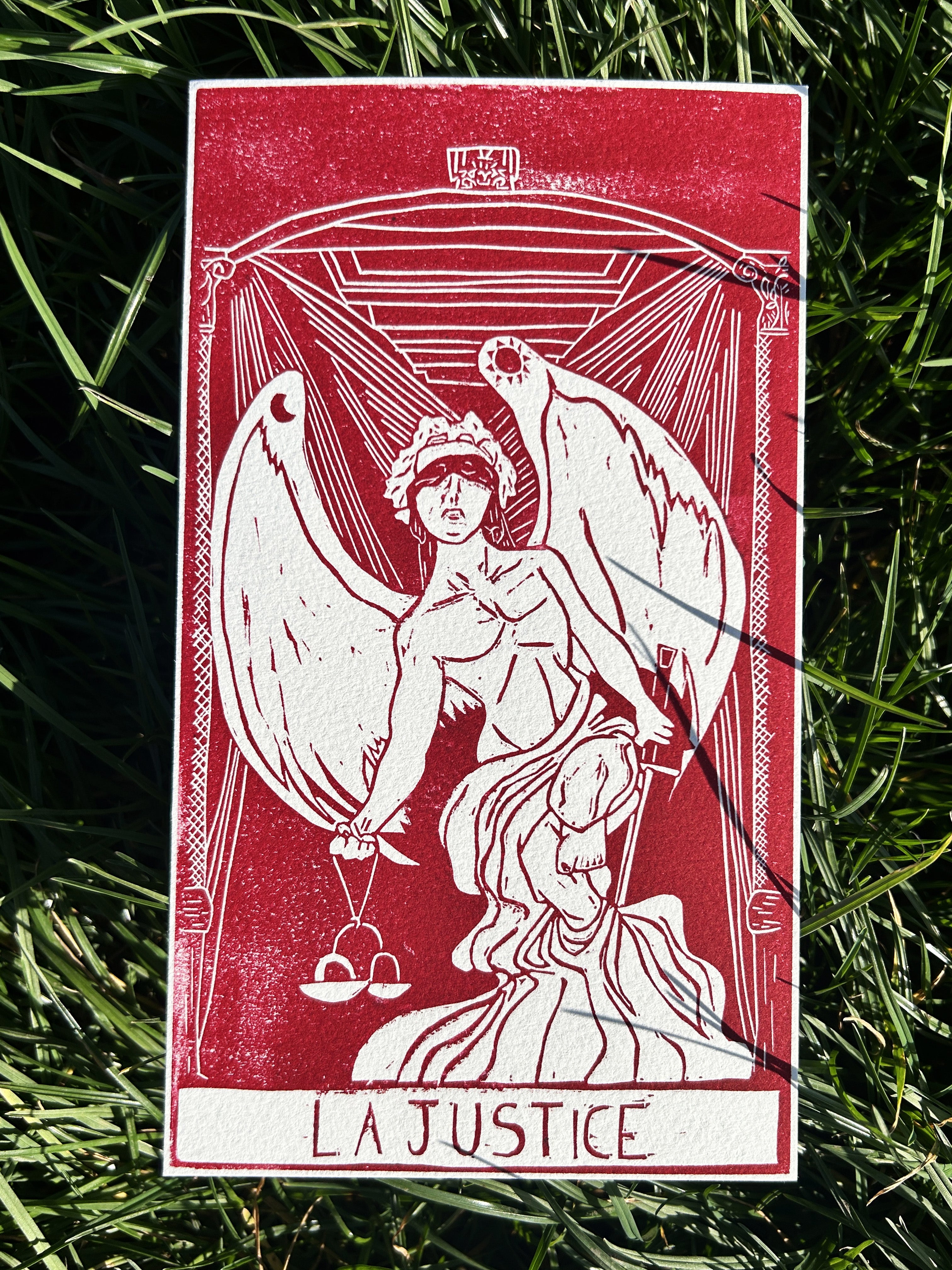 Tarot Justice - Gravure