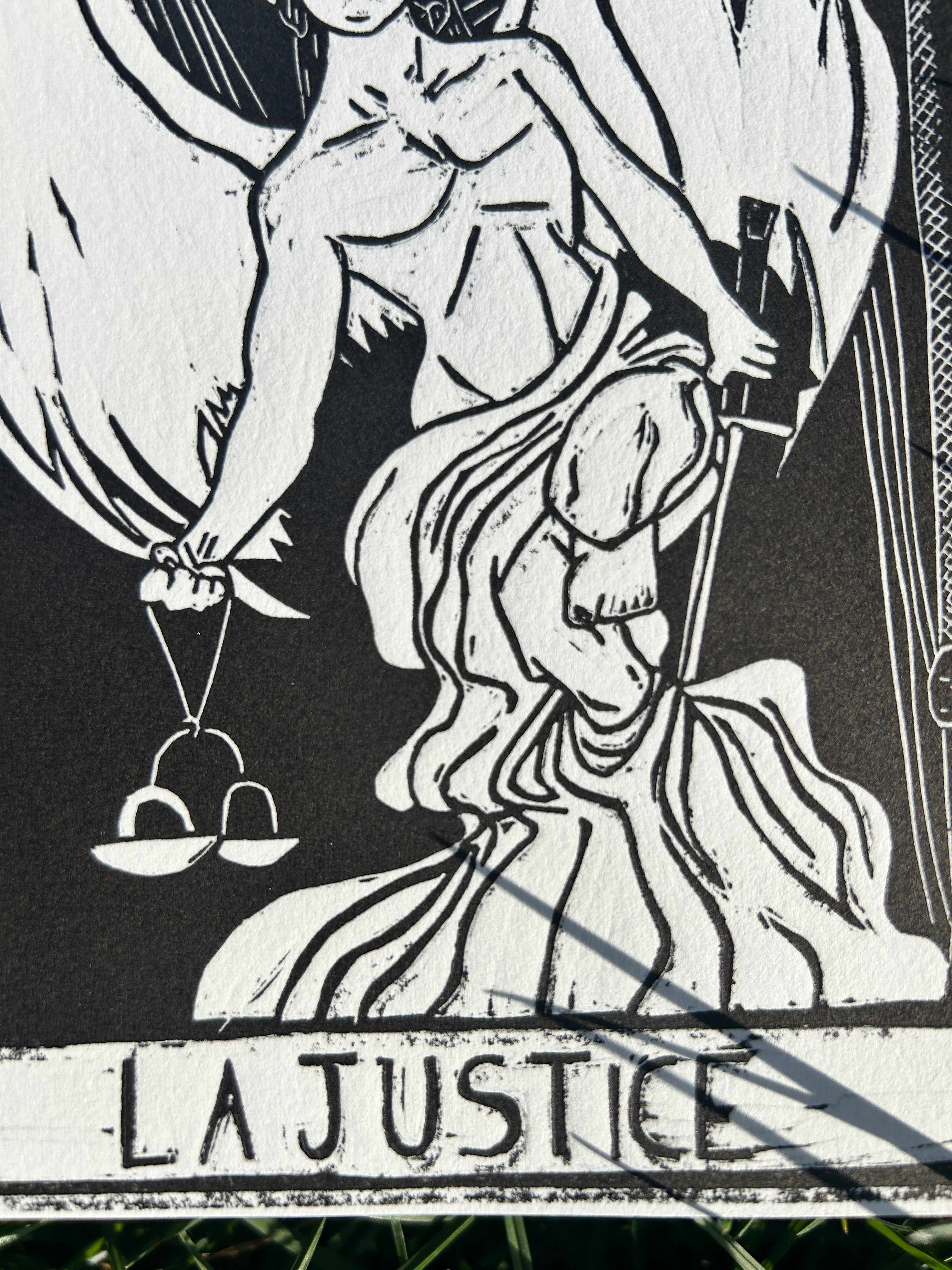 Tarot Justice - Gravure