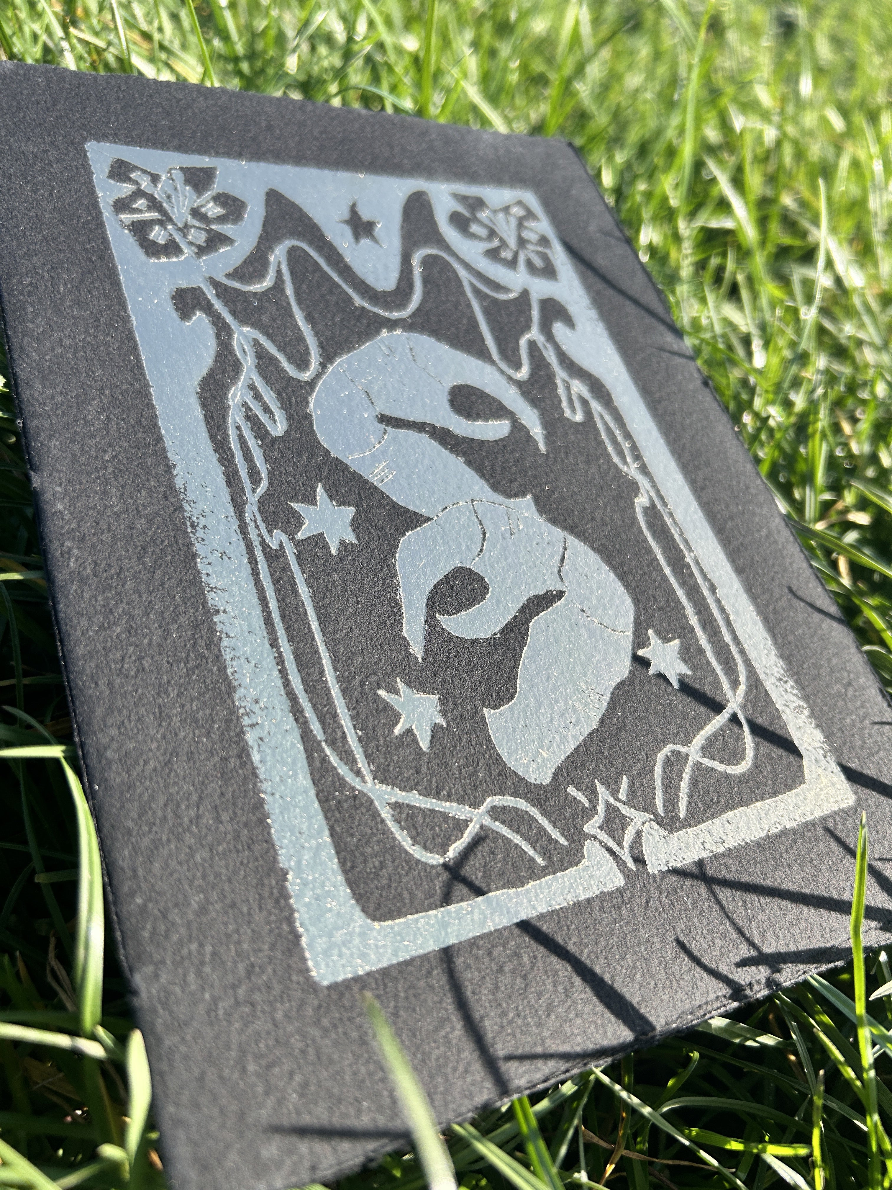 Carte de vœux - Gravure