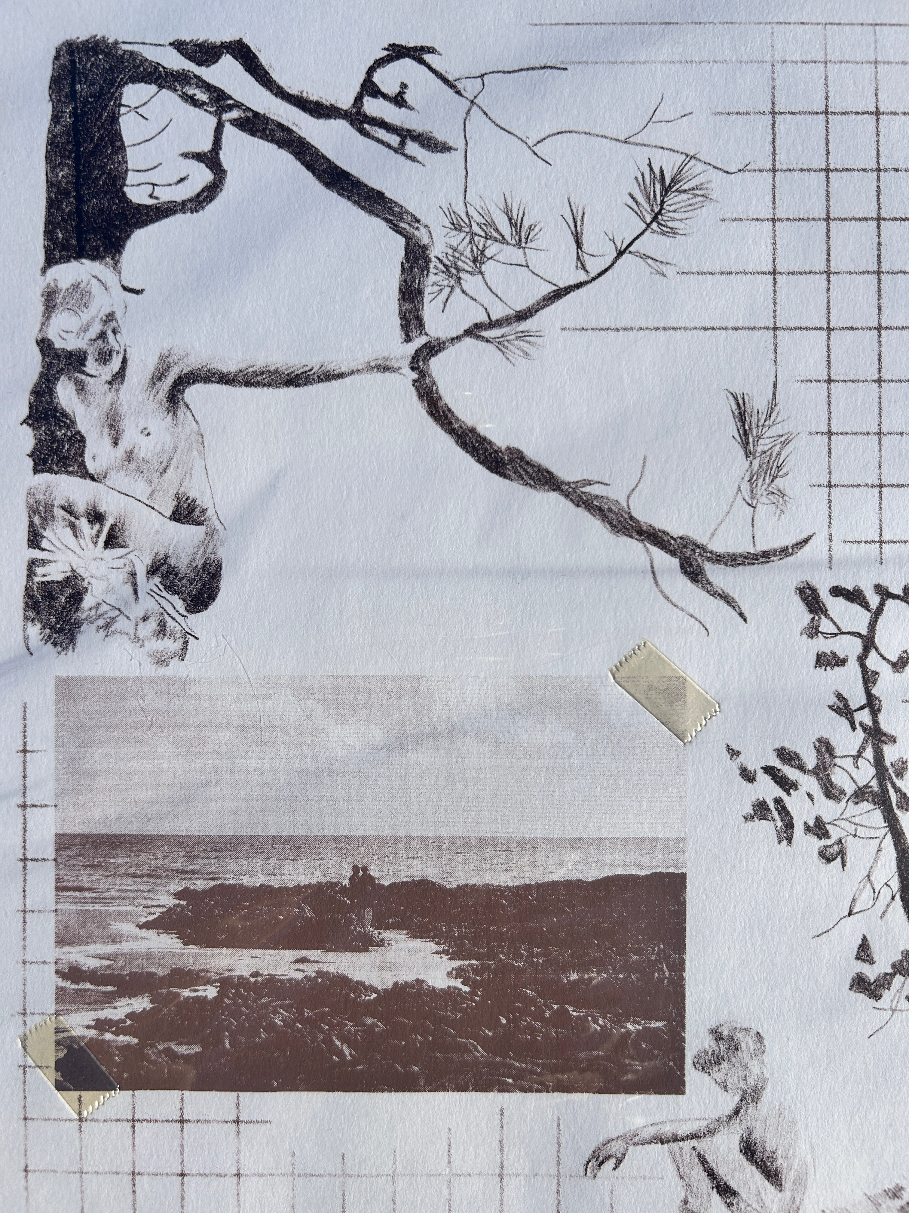 Été mélancolie - Gravure